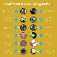Fidget Cube EDC Anti Stress Relief Toys Anxiety Antistress Sensory Fidgeting Dice Toy For Kids Adults Autism ADHD Focus 12 Sides